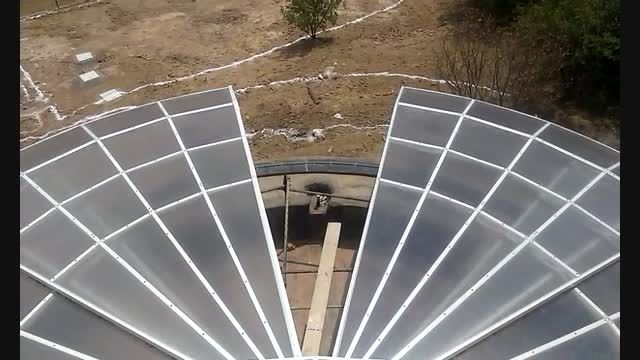 پوشش استخر با سقف متحرك... پوشش متحرک استخر در ولیان کرج(ویدئوی دوم)