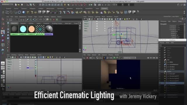 The Gnomon Workshop - Efficient Cinematic Lighting 1