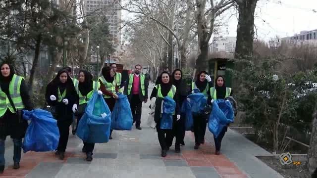 پاکسازی و جمع آوری زباله با مشارکت مردم و مدیران شهری