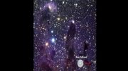 تصویر برداری مادون قرمز از ابرنواختر M16-nebula