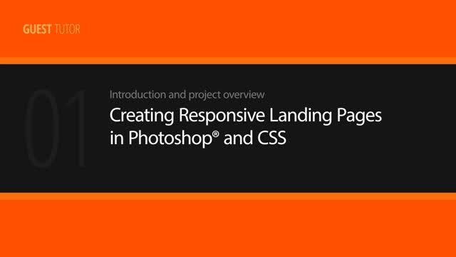 Creating Responsive Landing Pages in Photoshop and CSS