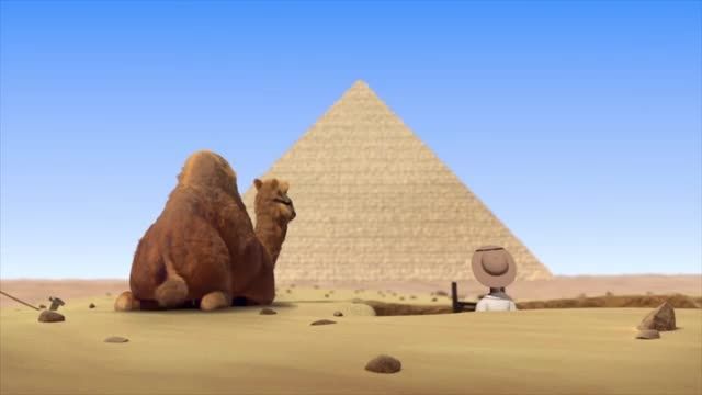 انیمیشن کوتاه اهرام مصر :)