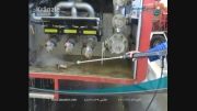 نظافت سریع ماشین آلات صنعتی- واترجت آب گرم