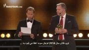 حرفهای احساسی زلاتان پس از گرفتن جایزه بازیکن سال سوئد