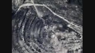 اصابت دقیق هدفهای النصره توسط جتهای روسیه در ریف حما