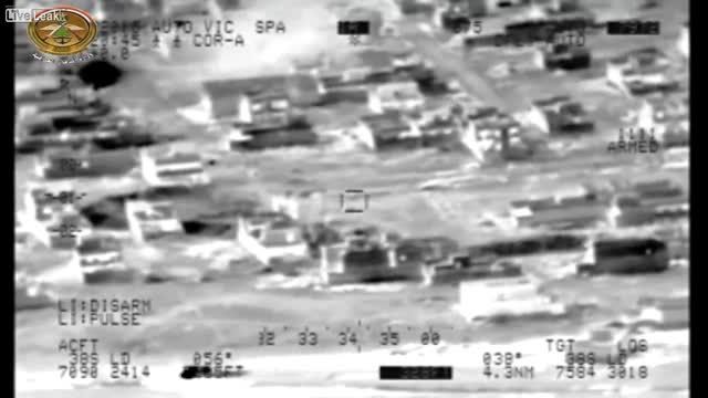 هلیکوپتر Mi-35 ارتش عراق و هدف قرار دادن داعش در تکریت