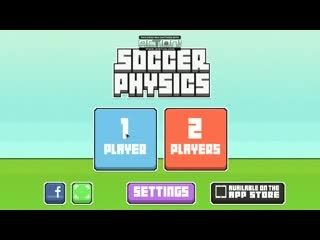 ویدیو بازی soccer physics