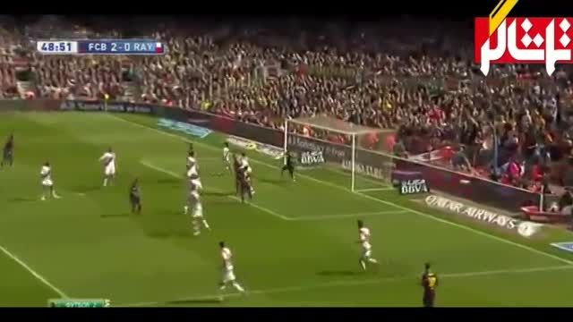 خلاصه بازی : بارسلونا ۶-۱ رایو وایکانو ( ویدیو )