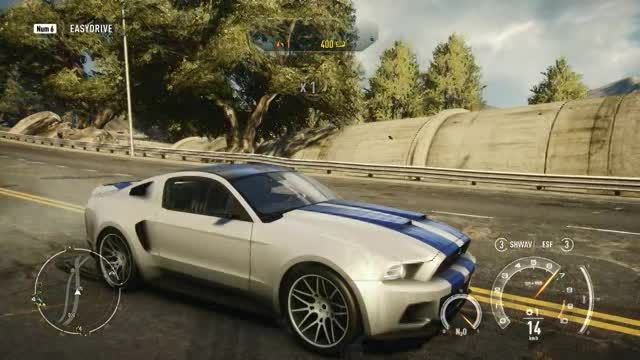قدرت موتور موستانگ در بازی Need For Speed Rivals