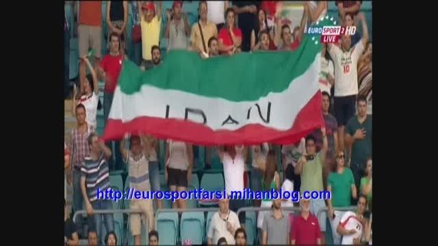 صحنه های سانسور شدها بازی ایران قطر جام ملتهای اسیا2015