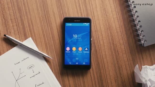 Xperia E4 - A simple homescreen for easy app access