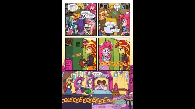 Equestria Girls Holiday Special Comic full part