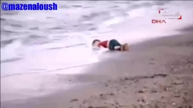 غرق شدن کودک ومادر آواره سوری درمسیرمهاجرت به اروپا+۱۸
