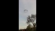 ظهور یک حلقه سیاه در آسمان انگلیس