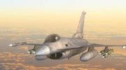 CG F-16 AirCraft in the Air