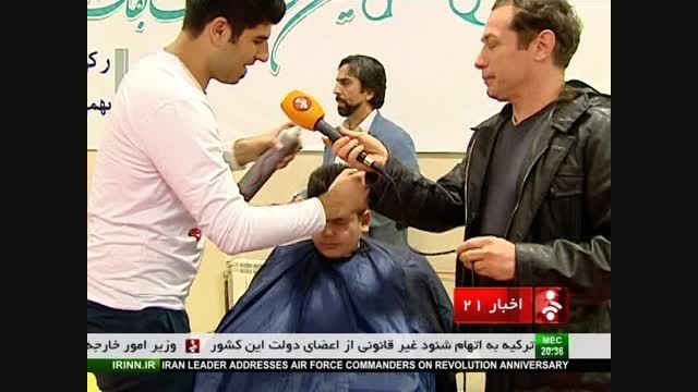 رکورد کوتاهی مو با 22 قیچی در جهان علی عابدی