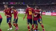 فینال یورو 2012 اسپانیا-ایتالیا (گل دوم-جوردی آلبا)