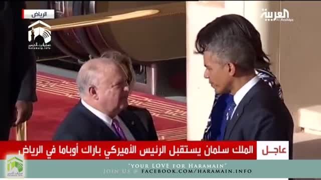 New Saudi King Salman left Obama on Red Carpet!!