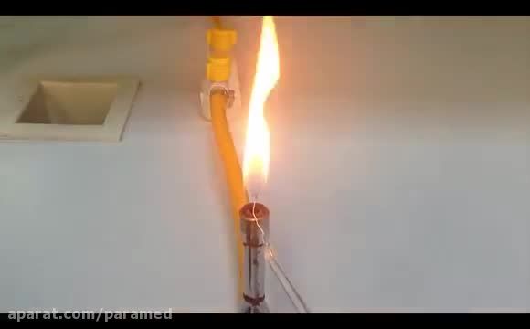 چگونه تست شعله را انجام دهیم