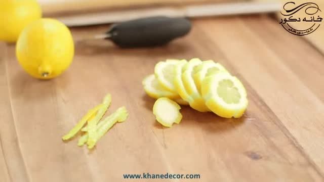 روشی جالب برای پوست کندن لیمو ترش