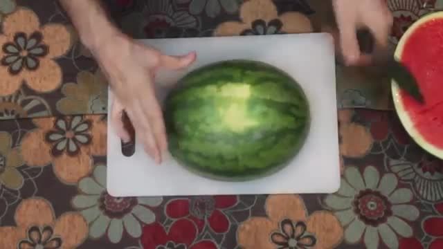 یک روش جدید برای برش هندوانه