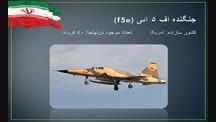 جنگنده های  موجود  در ایران