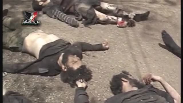 هلاکت تروریست های النصره توسط ارتش سوری حوالی دمشق