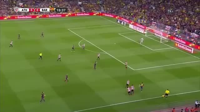 گل مارادونایی مسی در بازی با بیلباو