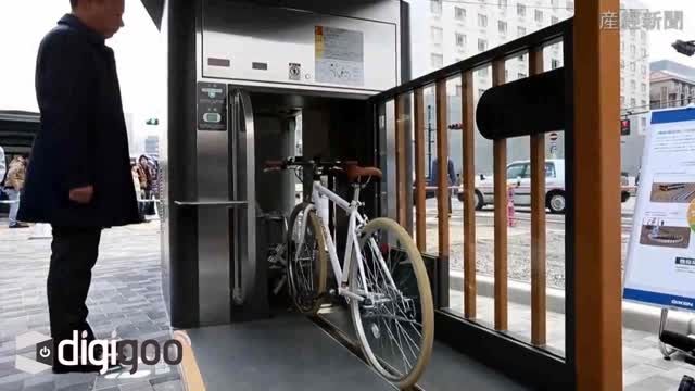 فناوری پارکینگ زیرزمینی دوچرخه در ژاپن