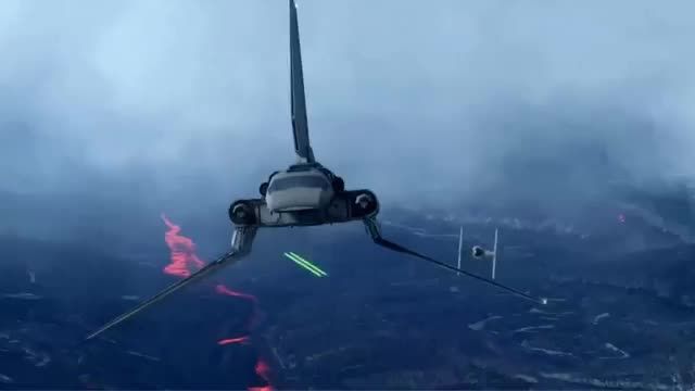 Star Wars: Battlefront Fighter Squadron gameplay