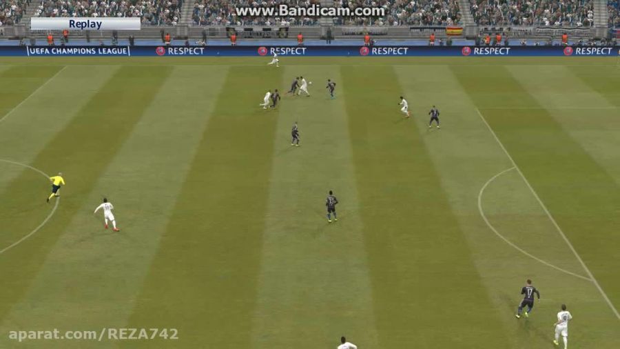 کار تیمی زیبا و گل دیدنی بنزما در PES 2016