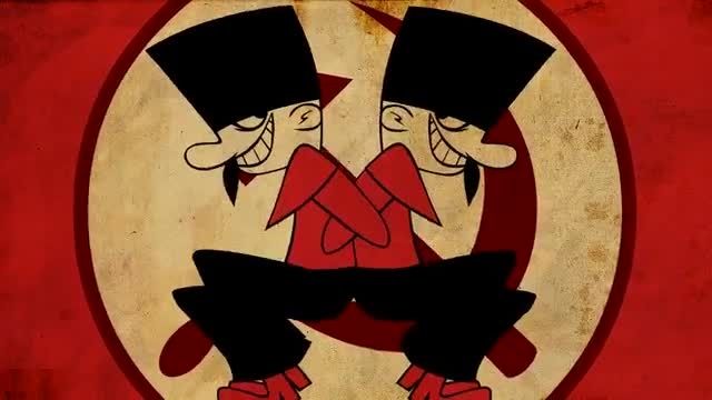 Russian Dancing Men : animated music video