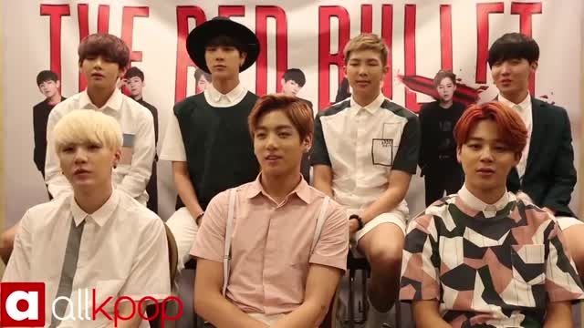 interview with BTS for &#039;2015 BTS LIVE TRILOGY IN USA