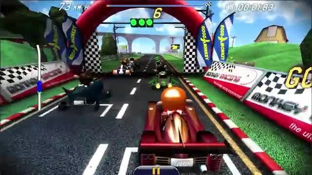 اندسافت - تریلر بازی Monkey Racing
