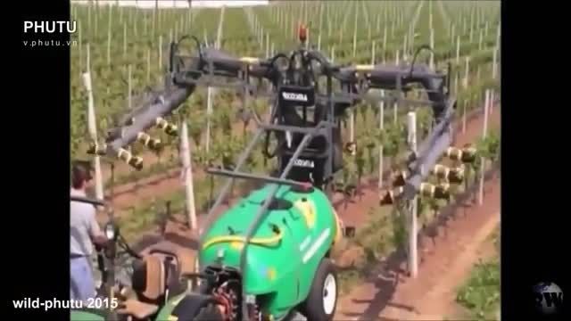 ماشین آلات مدرن کشاورزی در جهان 2015