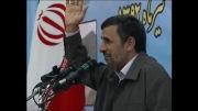 سخنرانی احمدی نژاد در زنجان