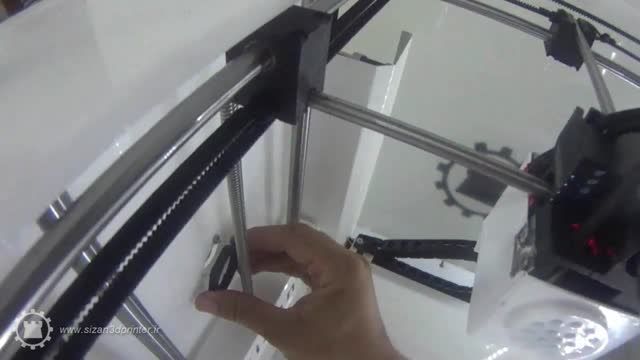 راه اندازی اولیه پرینتر سه بعدی سی زان 2