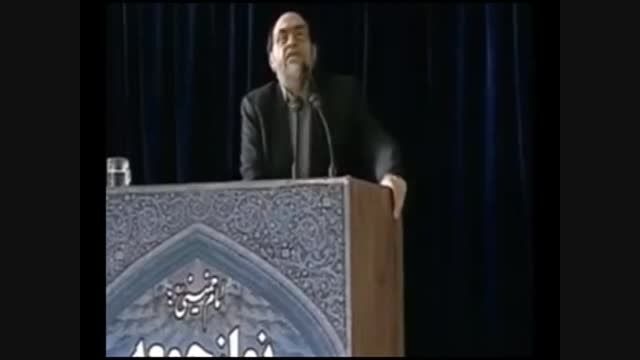 استاد رحیم پور ازغدی از ماجرای حضرت محسن می گوید
