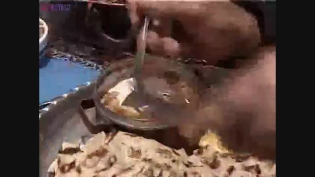 بریونی+خورش ماست-غذاهای سنتی اصفهان+کلیپ فیلم ویدئو