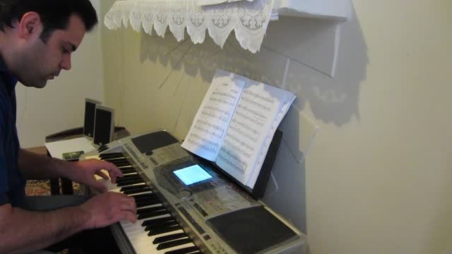 آهنگ آذری کوچه لر ( پیانو )