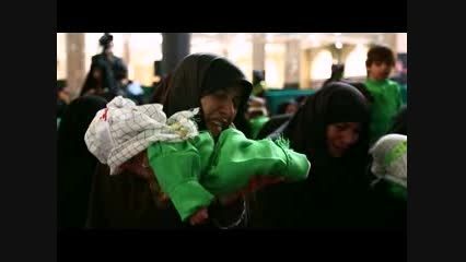مراسم شیرخوارگان حسینی در مسجد جمکران