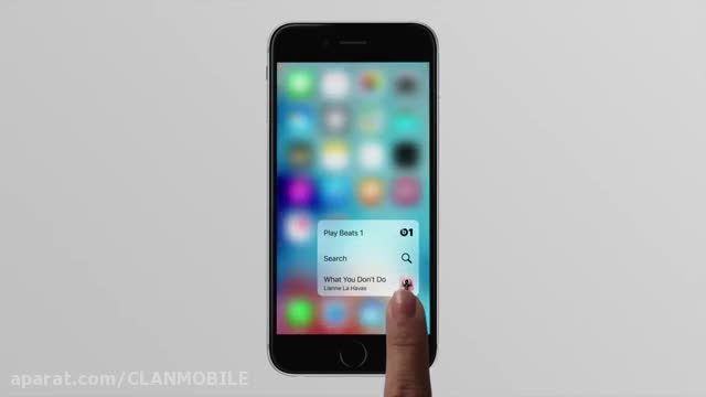 معرفی iPhone 6s and iPhone 6s با صفحه 3d تاچ