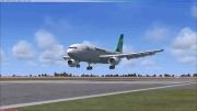 فرود A-300-B4 ماهان ایر در فرودگاه کیش
