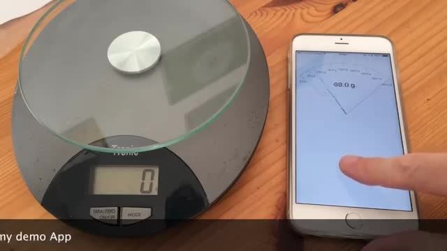 استفاده از قابلیت 3D Touch آیفون برای اندازه گیری وزن