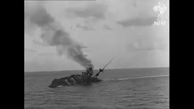 فیلمی جالب از انهدام نبرد ناو عظیم HMS Barham