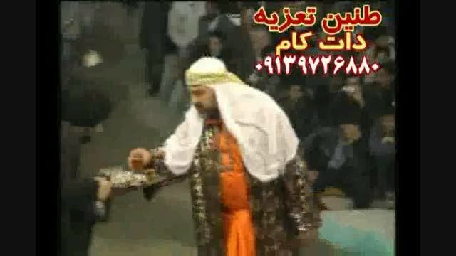 زره پوشی حاج حسن نرگس خانی در تعزیه جناب حر۱۳۸۶ قودجان