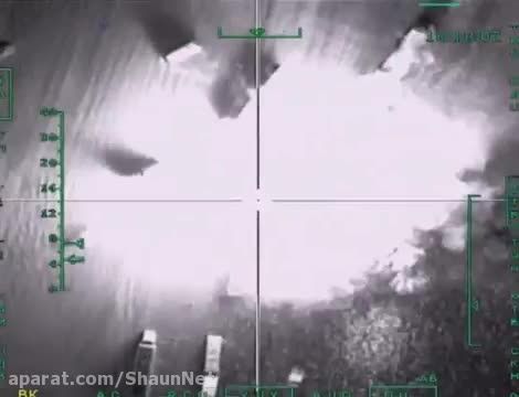 نیروی هوایی روسیه همچنان تانکر ها را نابود میکند