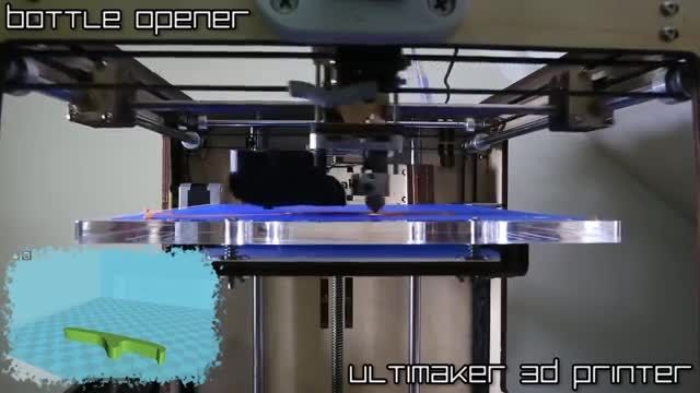 پرینت در باز کن با چاپگر سه بعدی