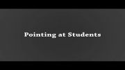 Pointing at students - Ganj