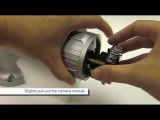 تنظیمات لنز و قرارگیری کارت حافظه در دوربین بولت ژئوویژن
